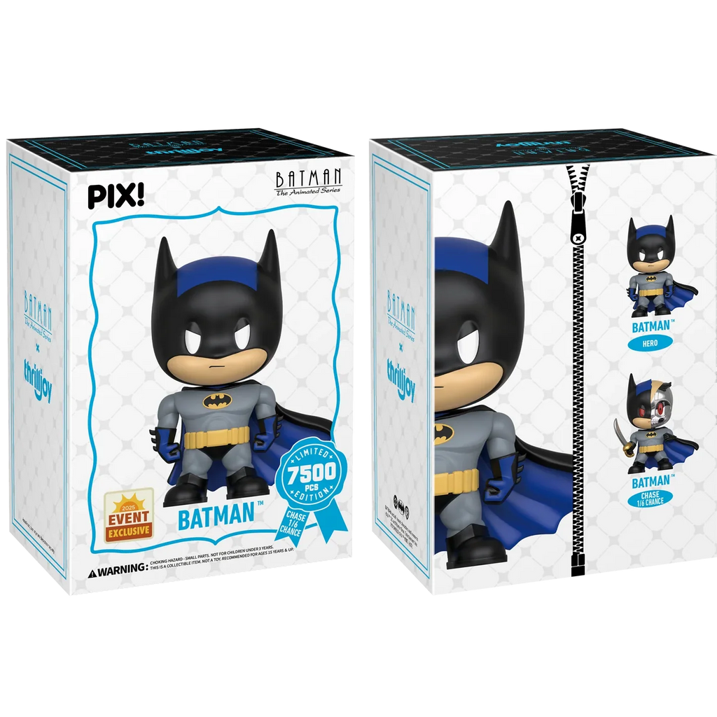Batman the Animated Series - Batman LE7500 PIX Vinyl Figure (1 in 6 Chance at Chase)
