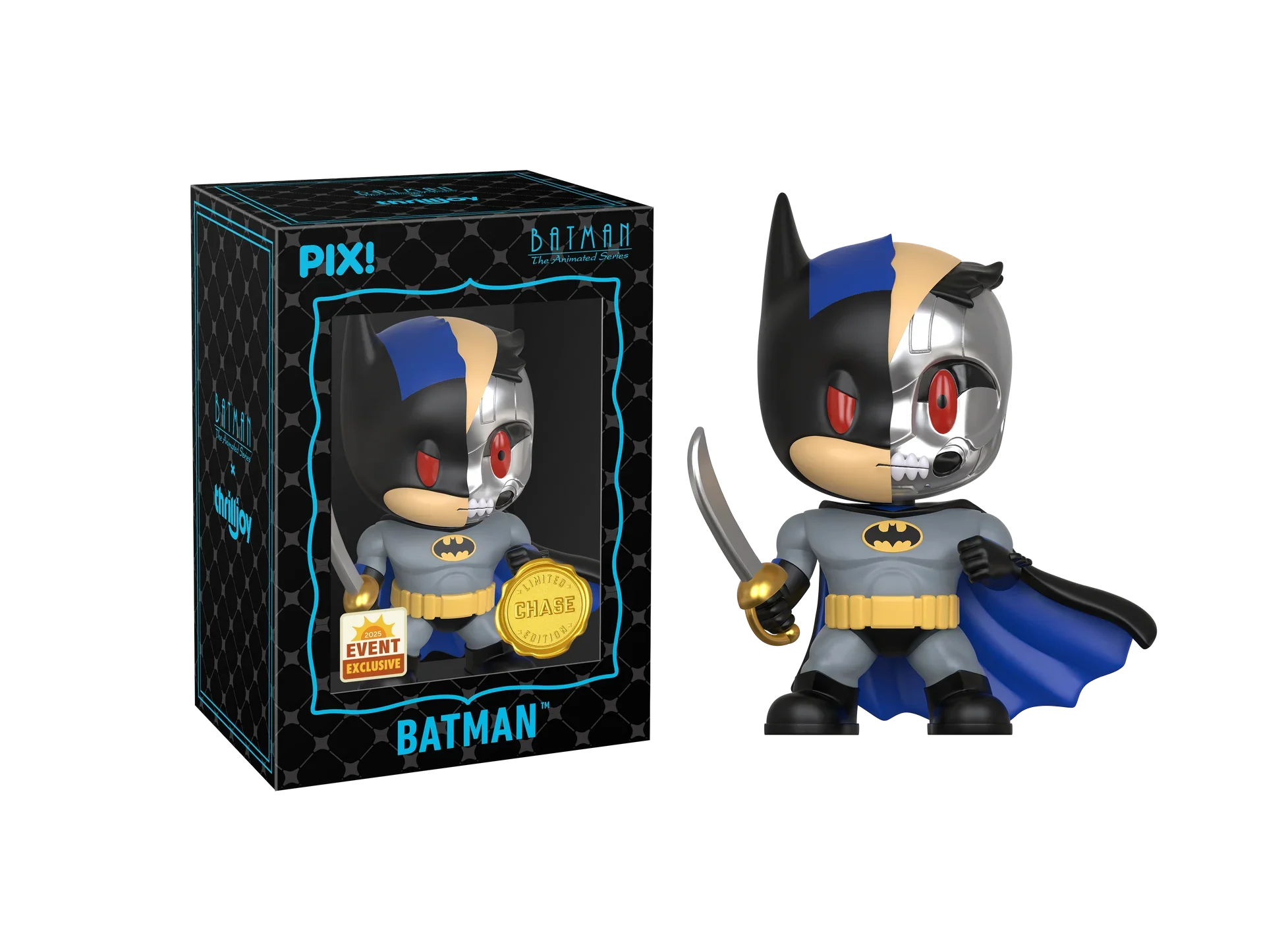 Batman the Animated Series - Batman LE7500 PIX Vinyl Figure (1 in 6 Chance at Chase)