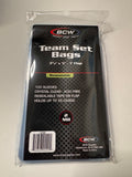 BCW Team Bags (Pack 100 count) 2mil clear