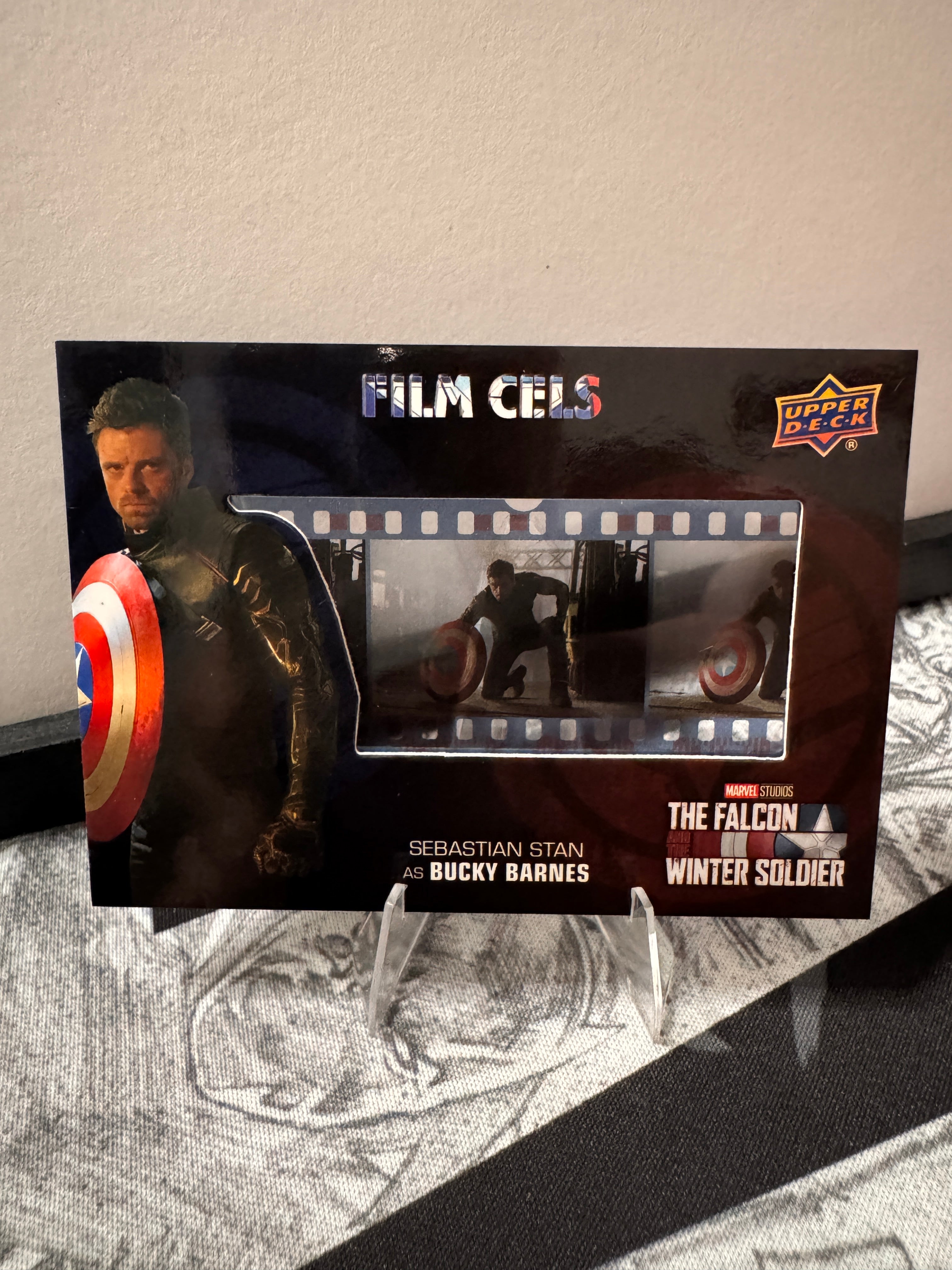 Bucky Barnes Film Cell Falcon and the Winter Soldier Marvel