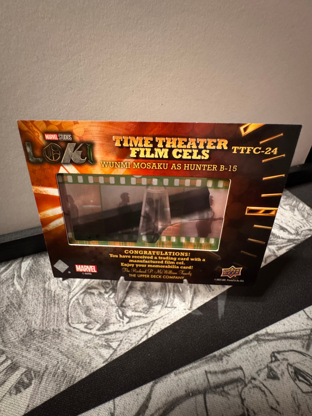 B-15 Film Cell Marvel Studios Loki