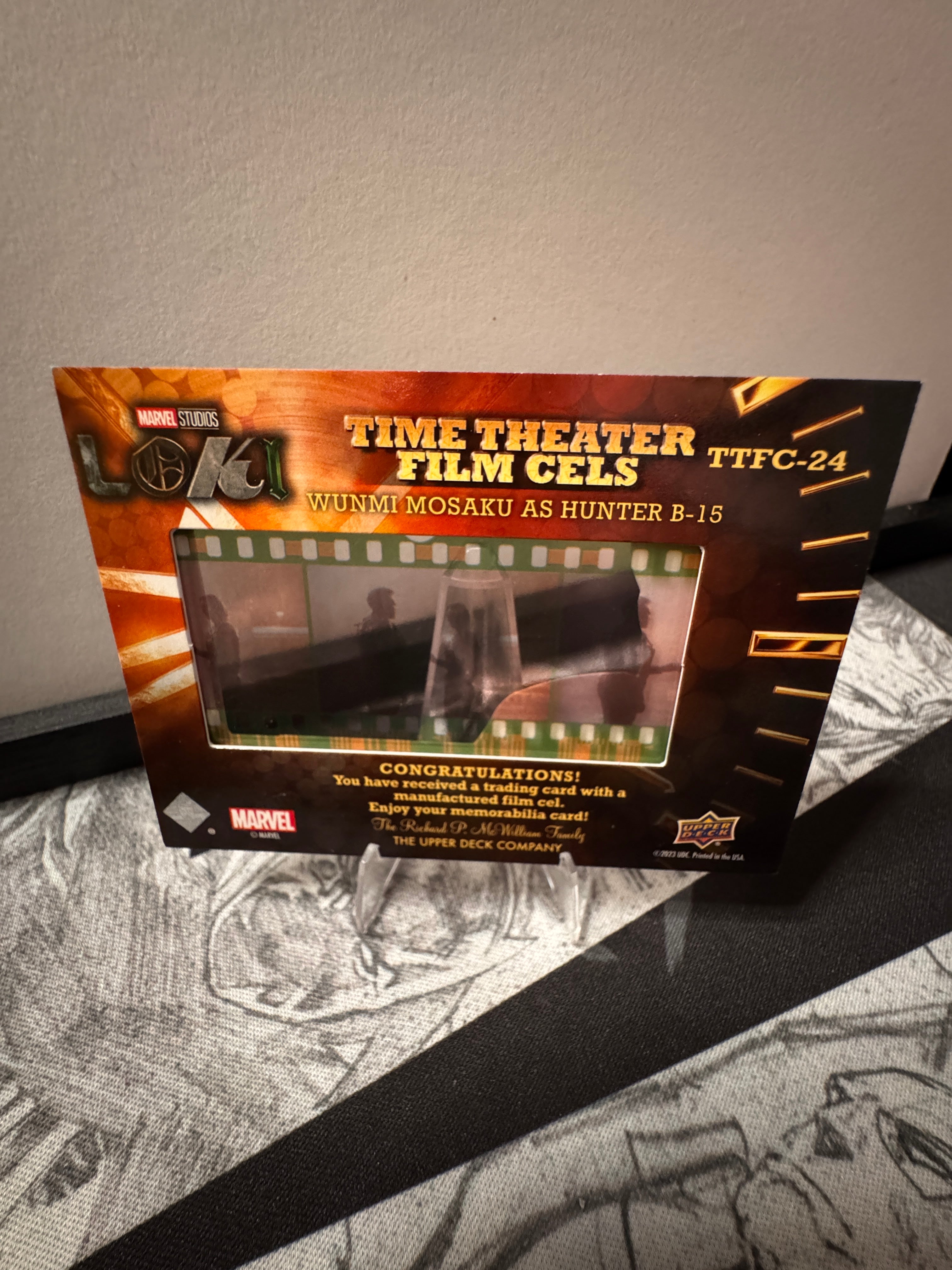 B-15 Film Cell Marvel Studios Loki