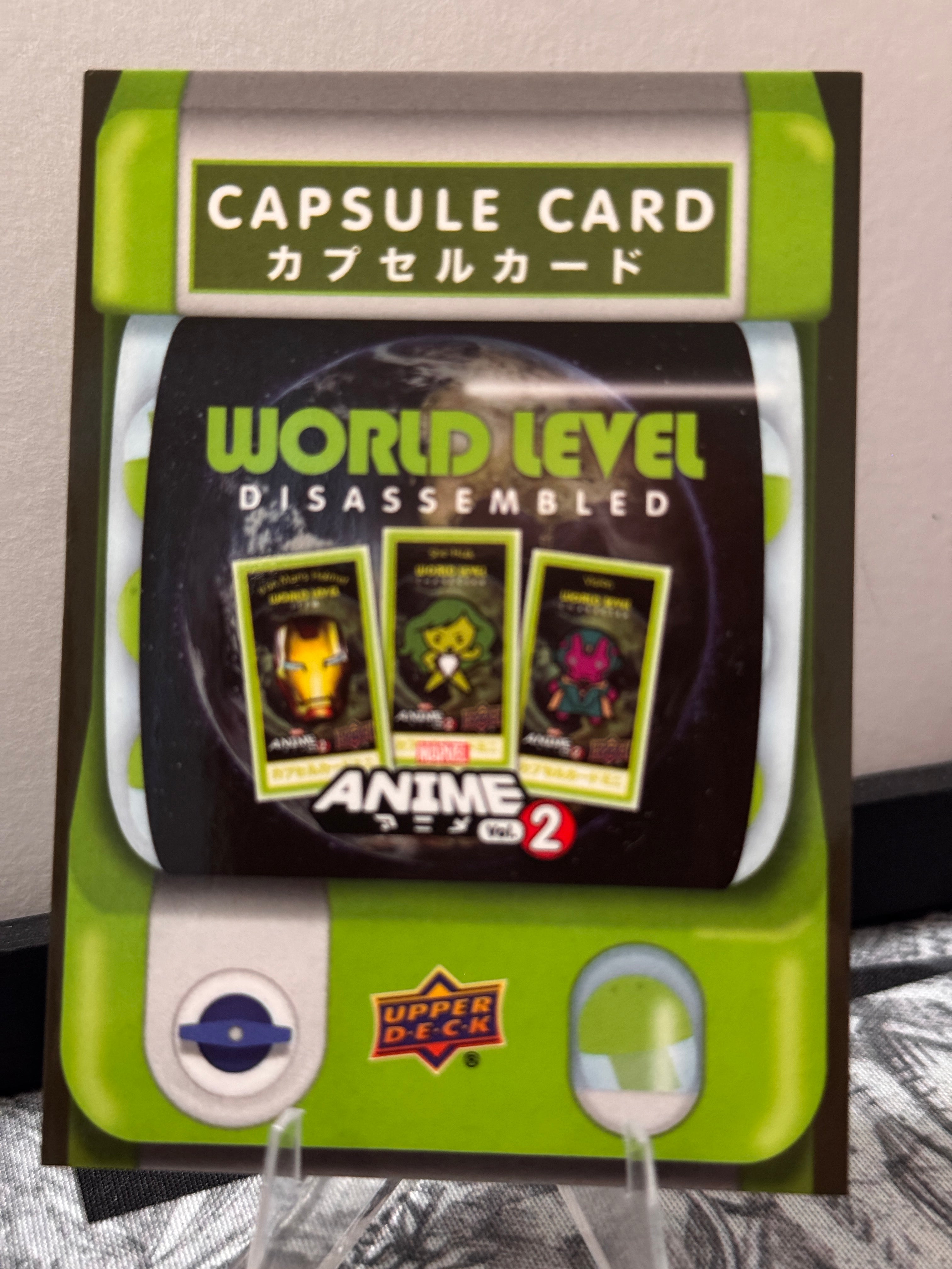 Disassembled World Level Capsule Card Anime Vol. 2 Marvel