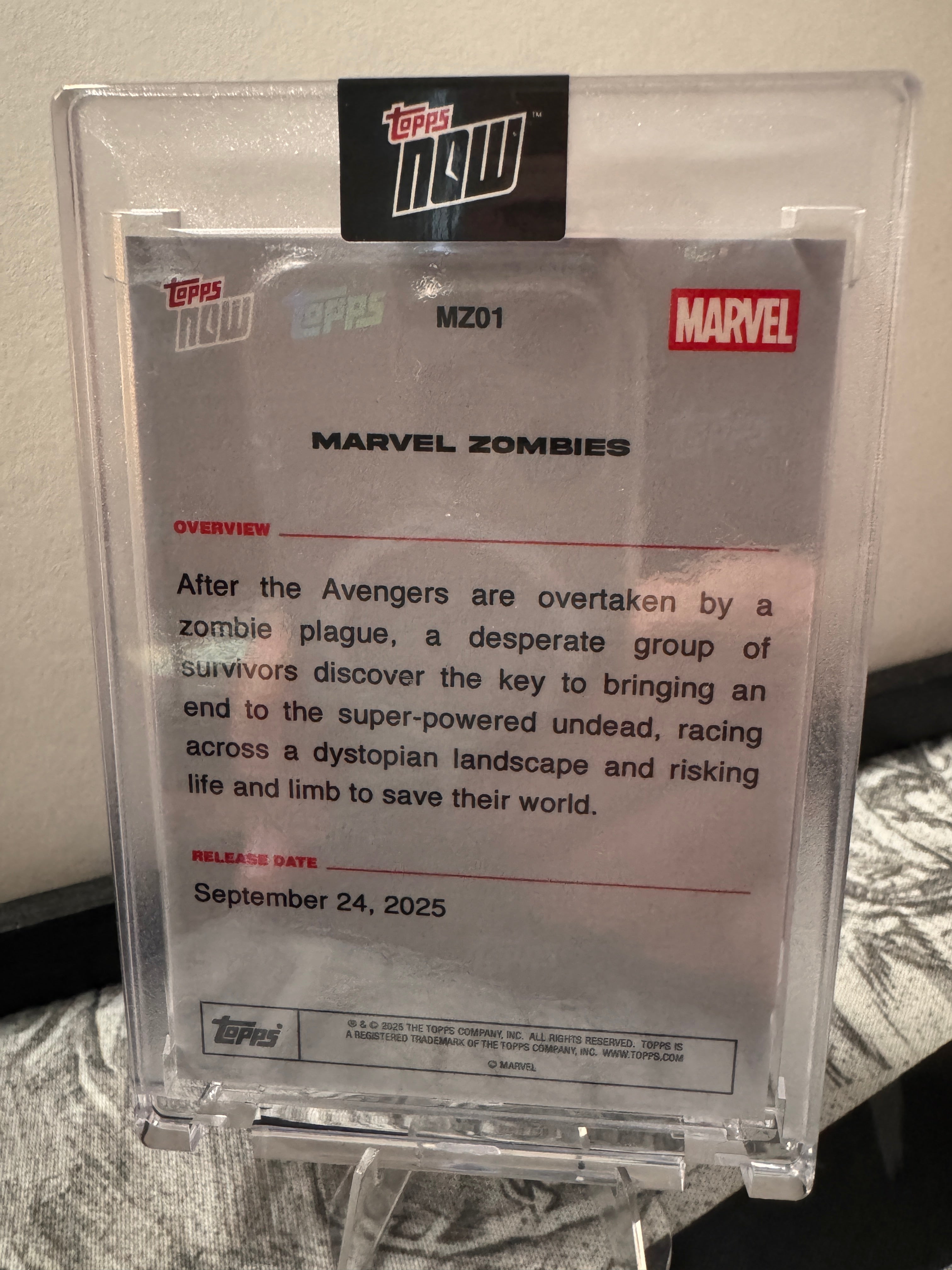 Marvel Zombies Topps Now MZ01